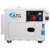 5kW Pflanzenöl-Generator Vorderseite als #Notstromaggregat
