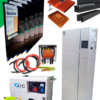 15 Kilowatt-peak Photovoltaik Anlage mit Photovoltaik Modulen und ESS-Batteriespeicher und Kabelsatz mit Generatoranschlusskasten und Notstromaggregat auch für Pflanzenöl und Frittenöl